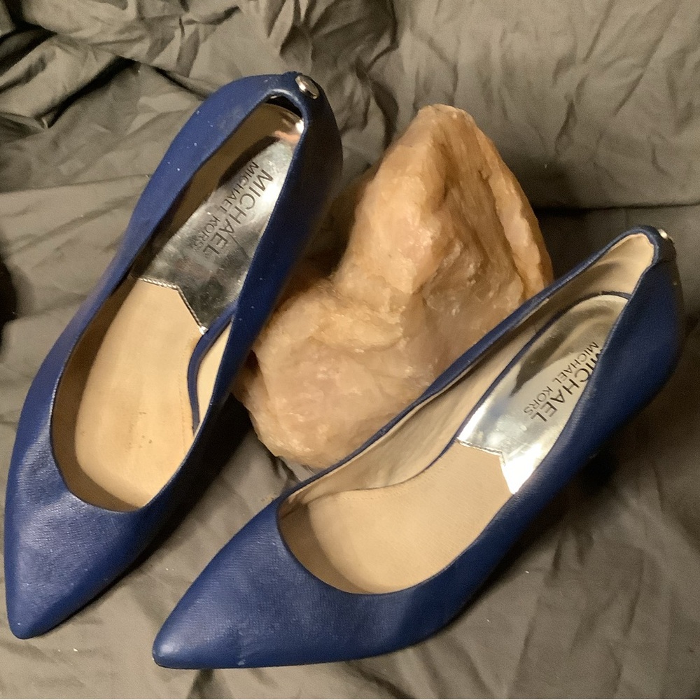 Michael Kors Royal Blue Pointed Heels